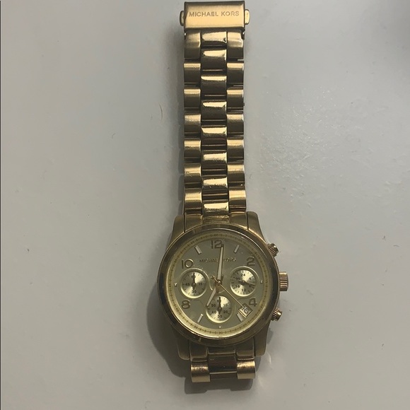 Michael Kors Gold Watch - Picture 1 of 3
